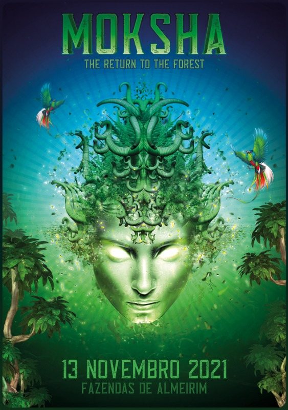 Party Flyer Moksha - The return to the forest 13 Nov '21, 22:00
