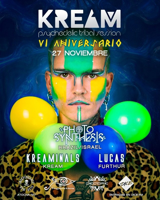 KREAM VI Aniversario · 27 Nov '21, 23:30