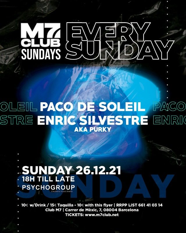 M7 SUNDAYS · 26 Dec '21, 18:00