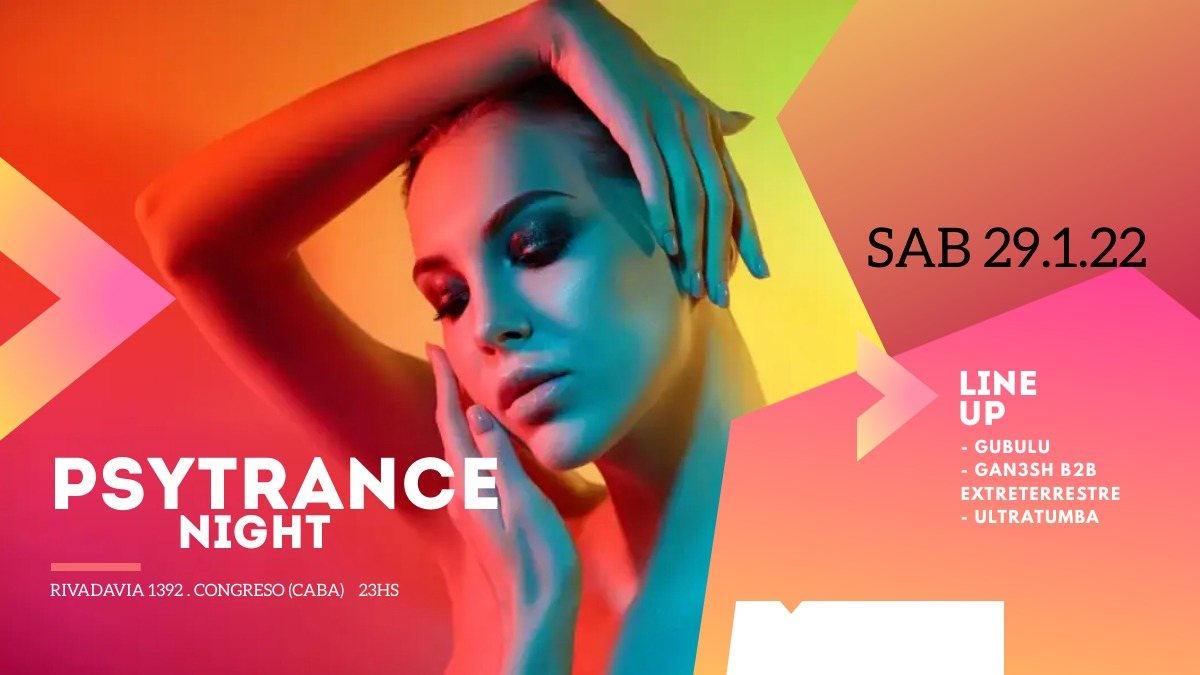 Psytrance night · 29 Jan '22, 23:30