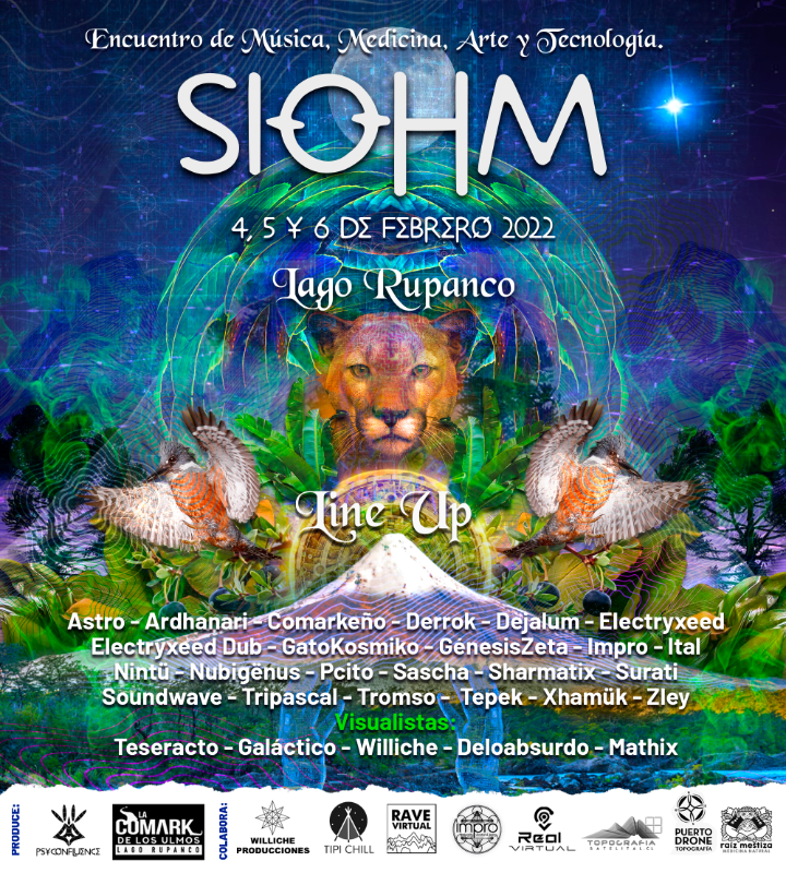 ॐ SIOHM ॐ Encuentro de arte, música, medicina y tenología. · 4 Feb '22, 16:00