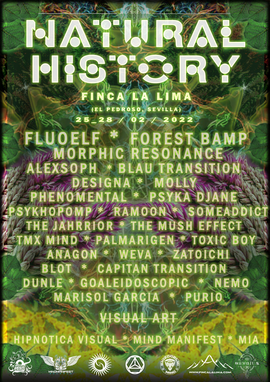 ●●•٠• Natural History 2022 (Psychedelic Trance Gathering) •٠•●● · 25 Feb 22, 22:00