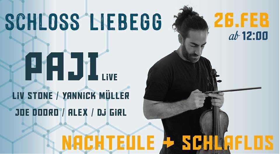Schloss Liebegg PAJI. NACHTEULE & SCHLAFLOS · 26 Feb '22, 12:00