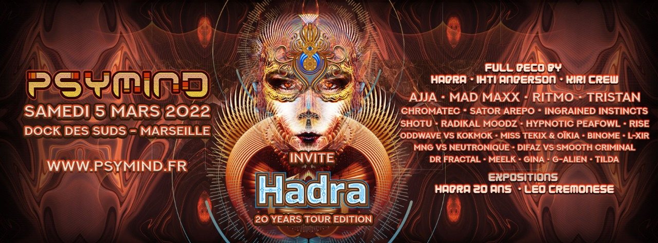 PSYMIND X HADRA | Special 20 Years Tour Edition · 5 Mar '22, 22:00