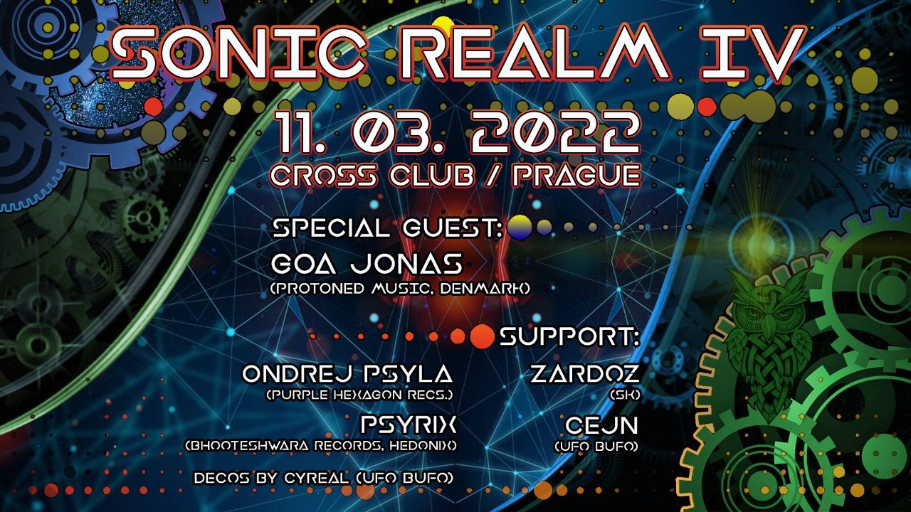 Sonic Realm IV w./ Goa Jonas · 11 Mar '22, 21:00