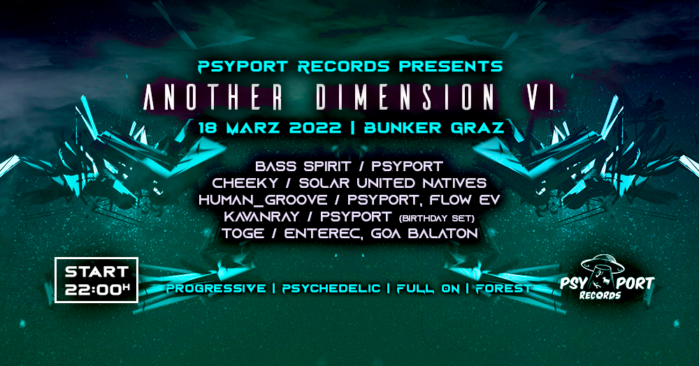 Another Dimension VI by PsyPort Records · 18 Mar '22, 22:00