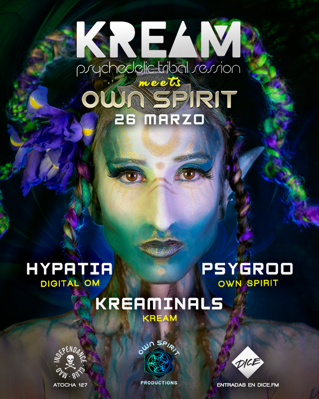 KREAM meets Own Spirit · 26 Mar '22, 23:30