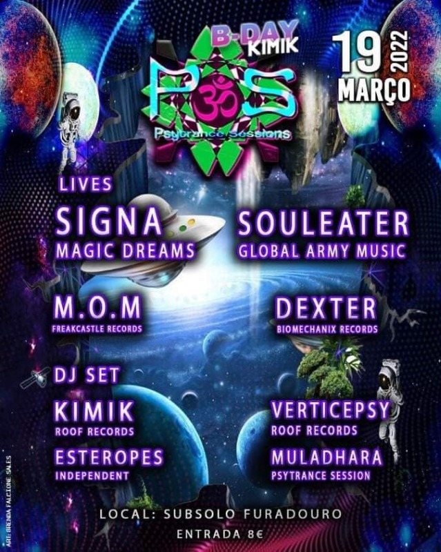 Kimik birthday party by Psytrance sessions org · 19 Mar '22, 23:00