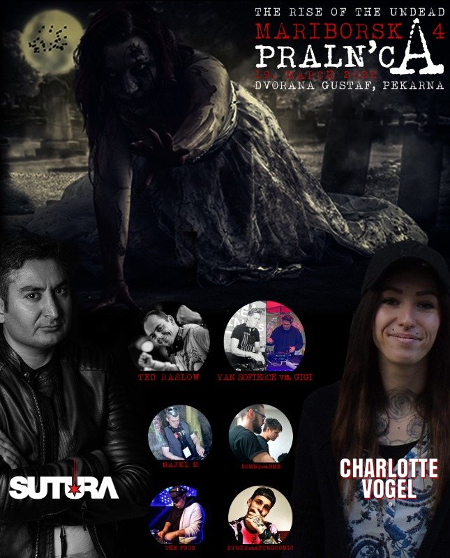 Mariborska praln'ca @ Dvorana Gustaf, 19.3.2022 · 19 Mar '22, 18:00