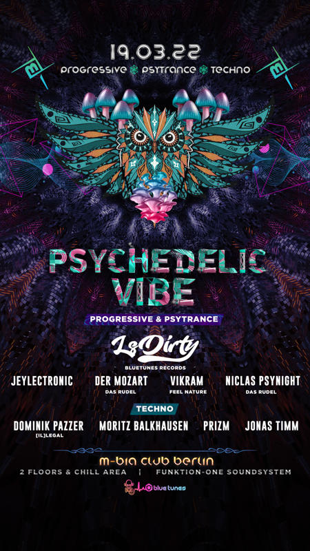 Psychedelic VIBE is back w/Ls Dirty · 19 Mar '22, 23:00