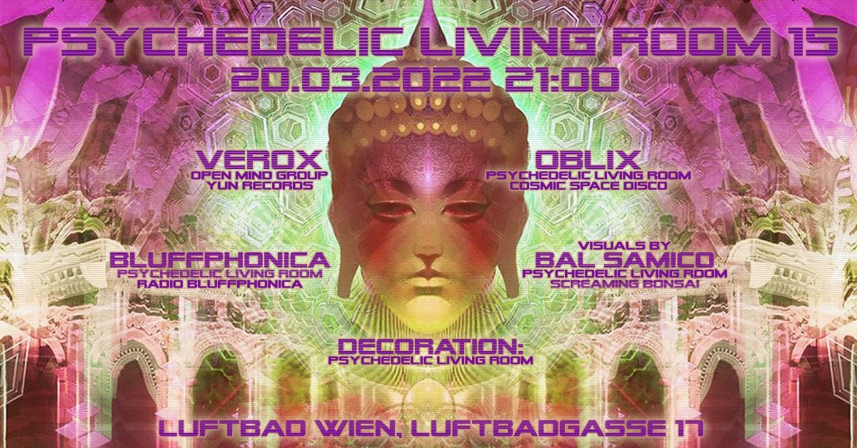 Psychedelic Living Room #16 · 20 Mar '22, 21:00