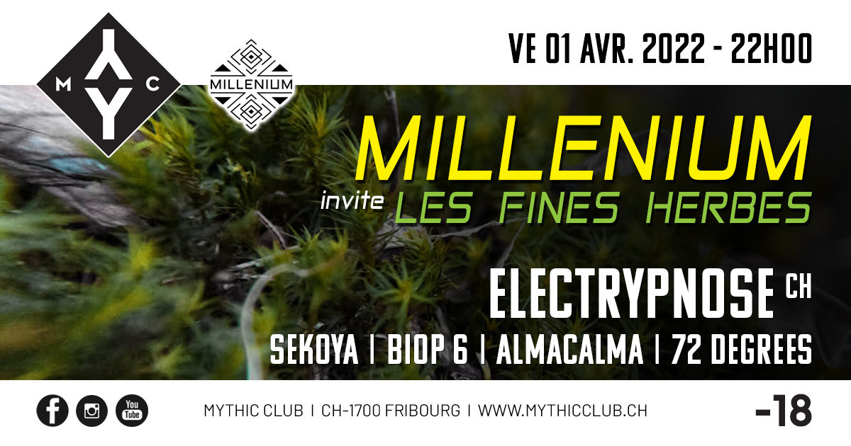 MILLENIUM invite "Les Fines Herbes" · 1 Apr '22, 22:00