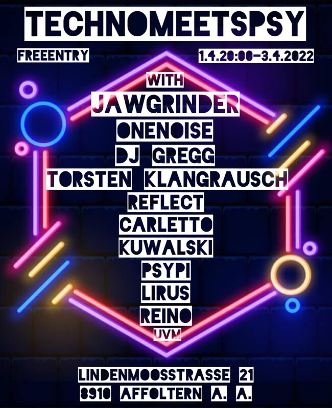TECHNOmeetsPSY · 1 Apr '22, 22:00