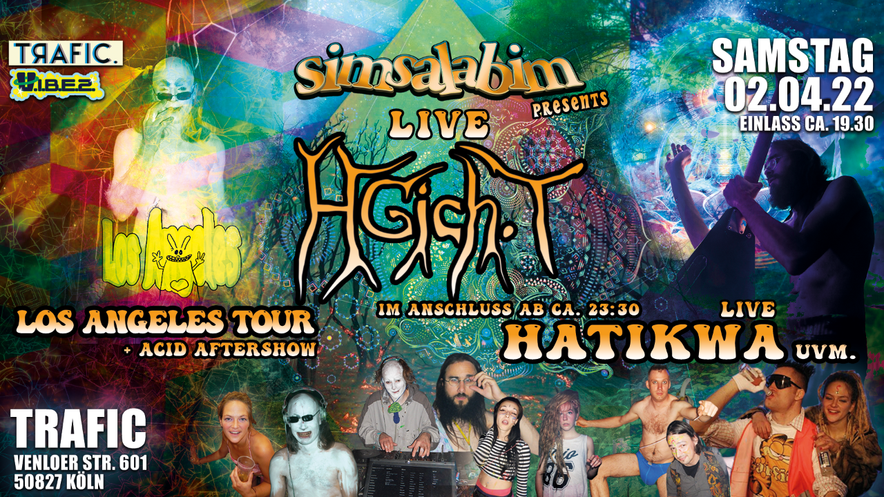 HGich.T + Acid Aftershow • Köln · 2 Apr 22, 19:30