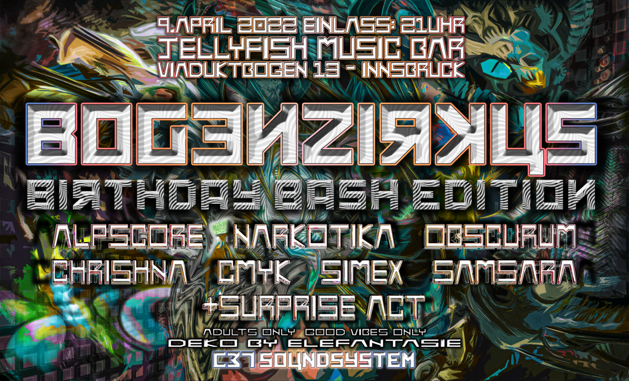 BOGENZIRKUS TEIL 3 - BIRTHDAY EDITION · 9 Apr '22, 21:00