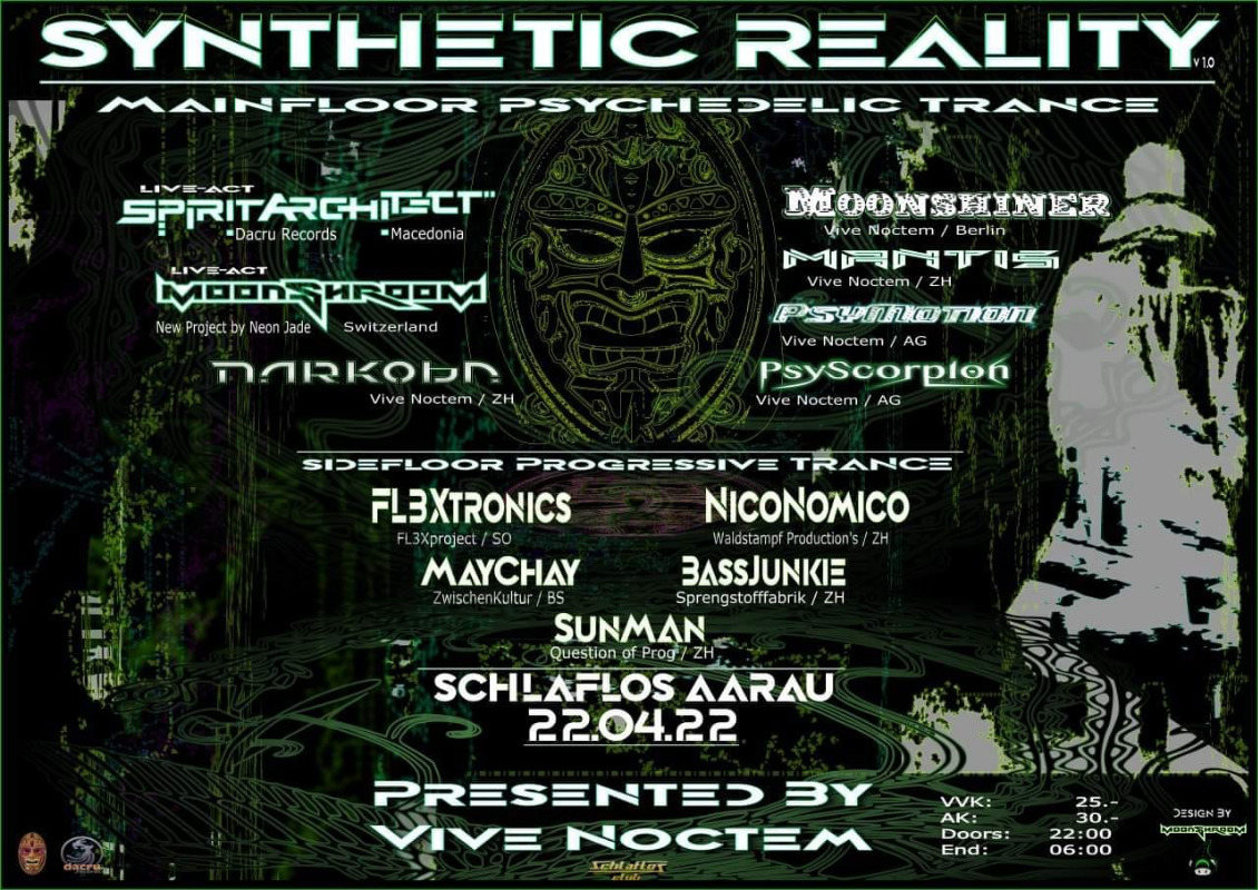 SYNTHETIC REALITY · 22 Apr '22, 22:00