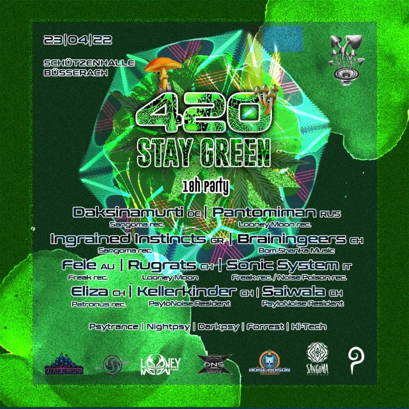 420 Stay Green · 23 Apr '22, 16:00