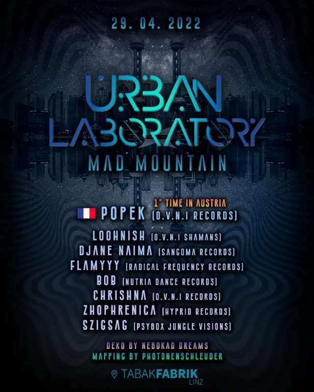 Madmountain Urban Laboratory · 29 Apr '22, 21:00