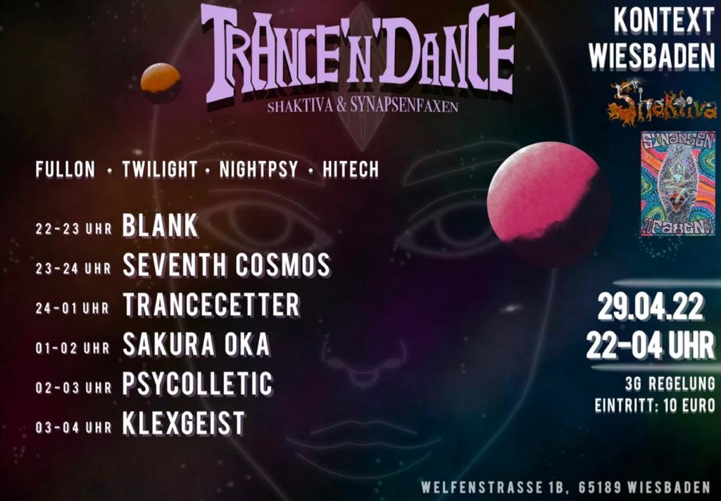 Trance’ndance · 29 Apr '22, 22:00
