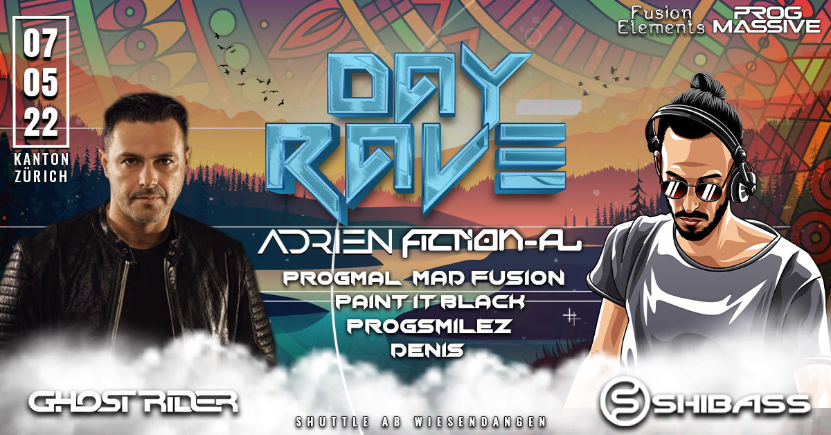 DAYRAVE w/ Ghost Rider & Shibass · 7 May '22, 12:00
