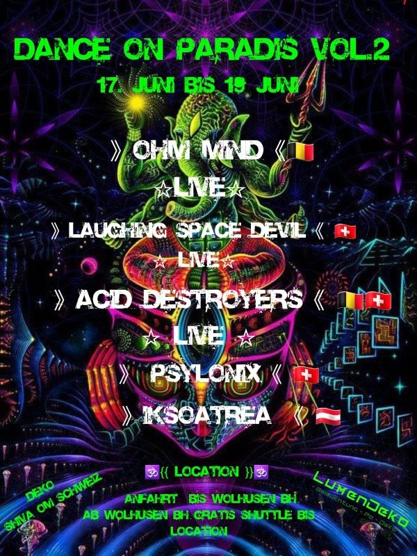 Dance on Paradis vol.2 · 17 Jun '22, 18:00