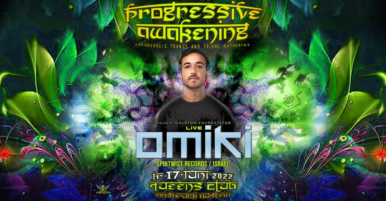 PSYBOX - Progressive Awakening with OMIKI *live · 17 Jun '22, 21:00