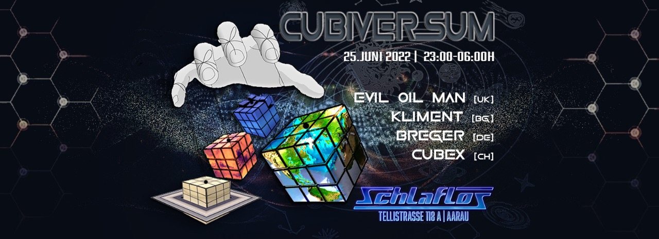 CUBIVERSUM #02 - Psychedelic Night · 25 Jun '22, 23:00