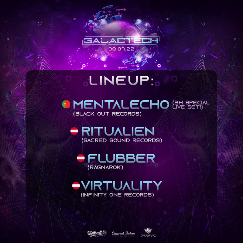 GalacTech w/ Mentalecho (Special 3h live Set!) · 8 Jul '22, 22:00