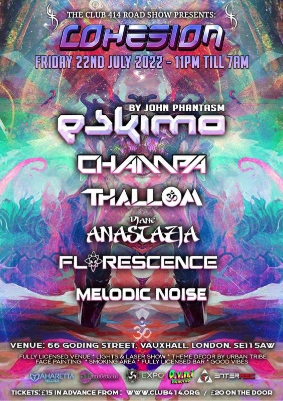 The Club 414 Road Show Presents: (COHESION) · 22 Jul '22, 23:00