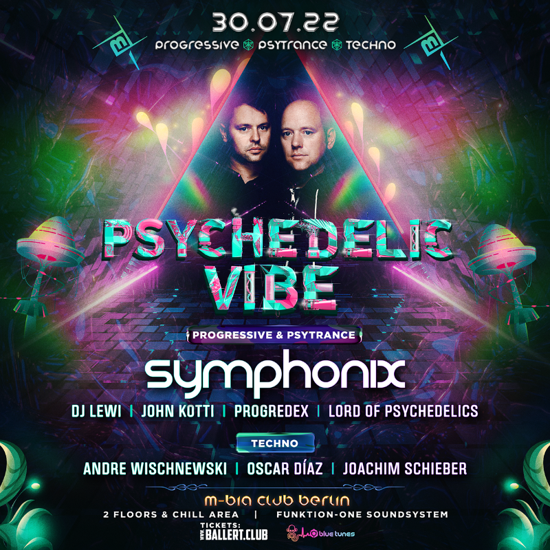 Psychedelic Vibe w/ Symphonix · 30 Jul '22, 23:00