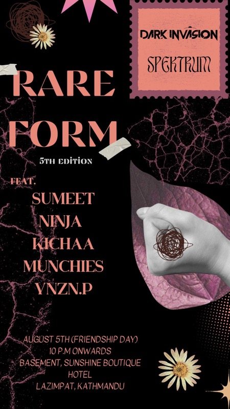 Rareform vol -5 · 5 Aug '22, 22:00