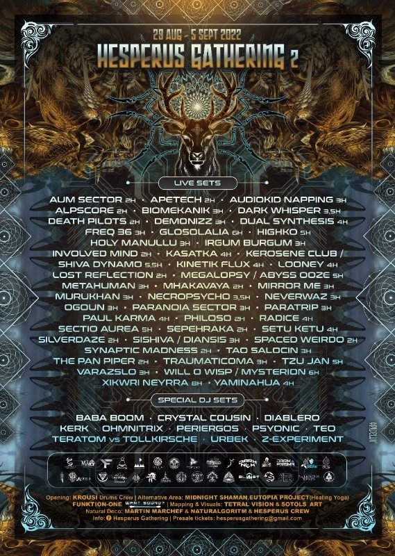 Hesperus Gathering Vol.2 · 29 Aug 22, 17:00