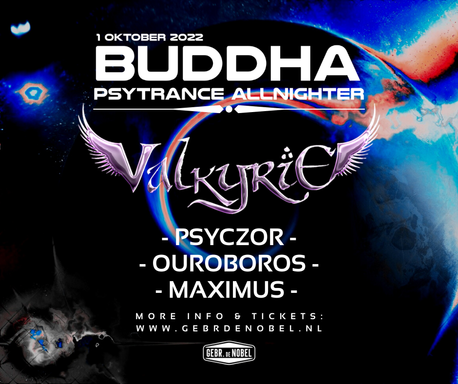 Buddha - Psytrance Allnighter | Gebr. de Nobel · 1 Oct '22, 23:00