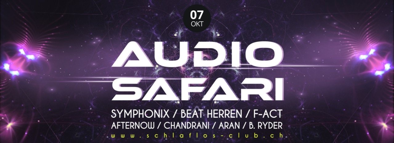 AUDIO SAFARI W/ Symphonix (Blue Tunes) · 7 Oct '22, 22:00