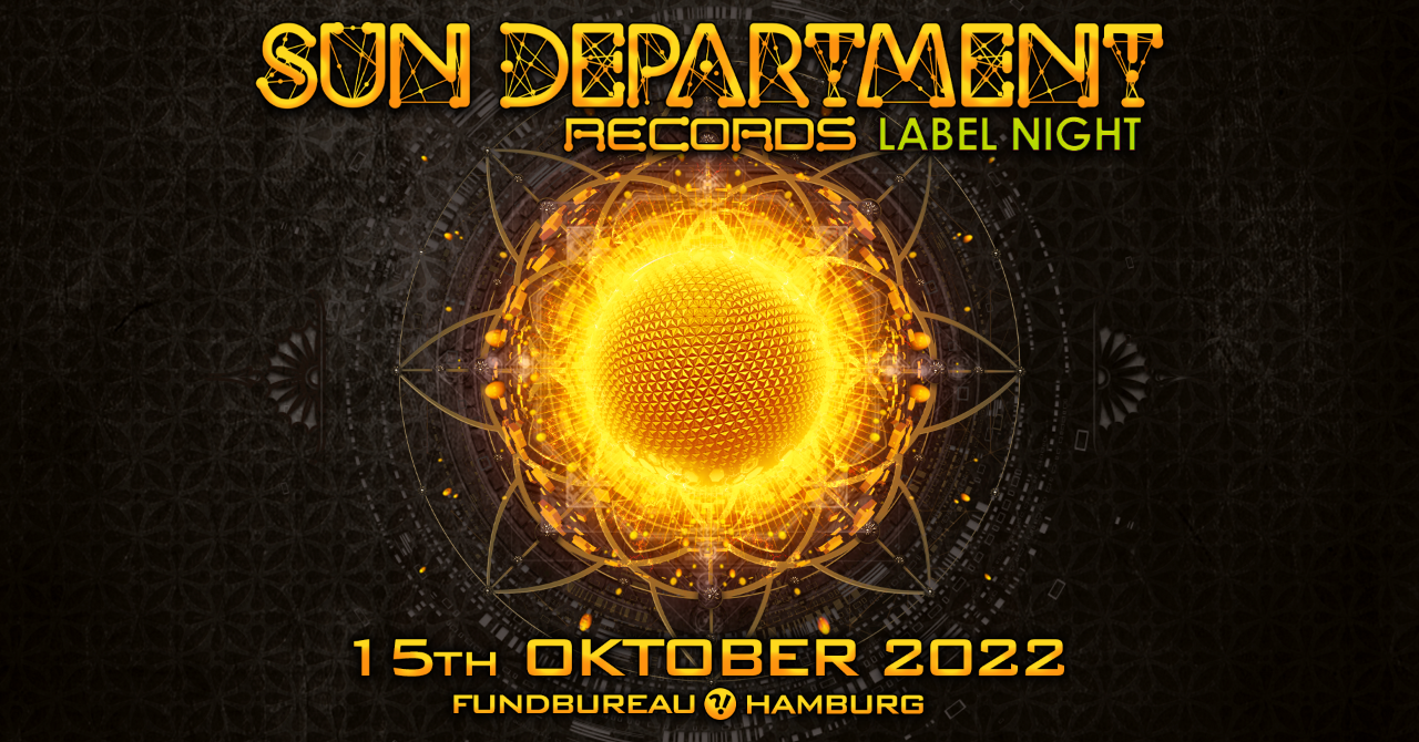 Sun Department Label Night · 15 Oct '22, 23:00