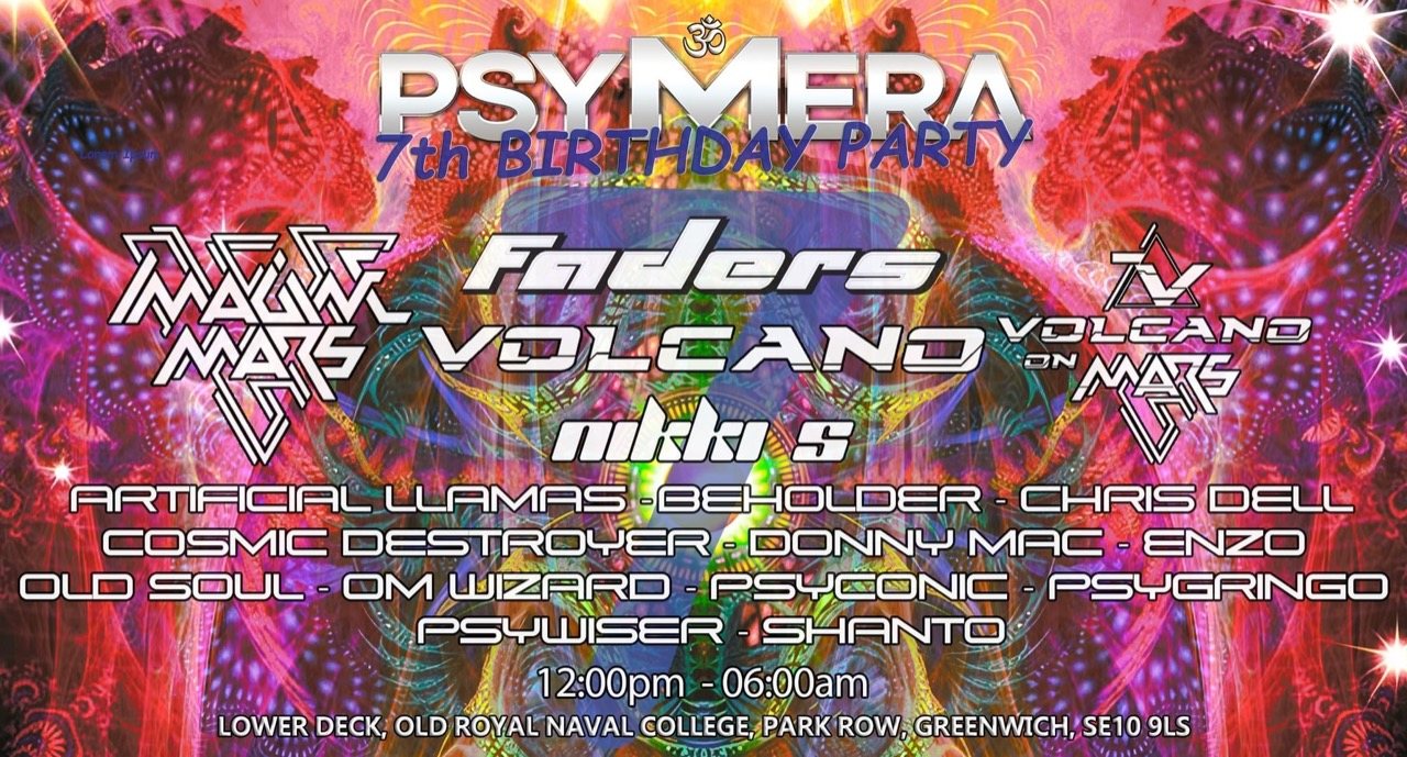 PSYMERA 7’th BIRTHDAY 18 Hours Halloween Party · 29 Oct '22, 12:00