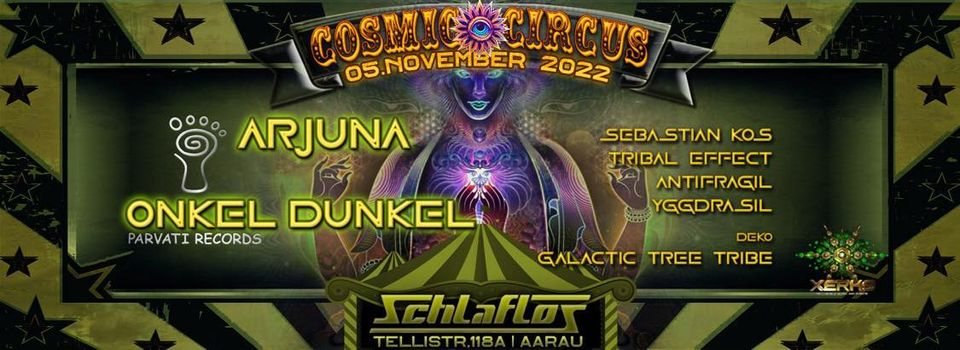COSMIC CIRCUS · 5 Nov '22, 23:00