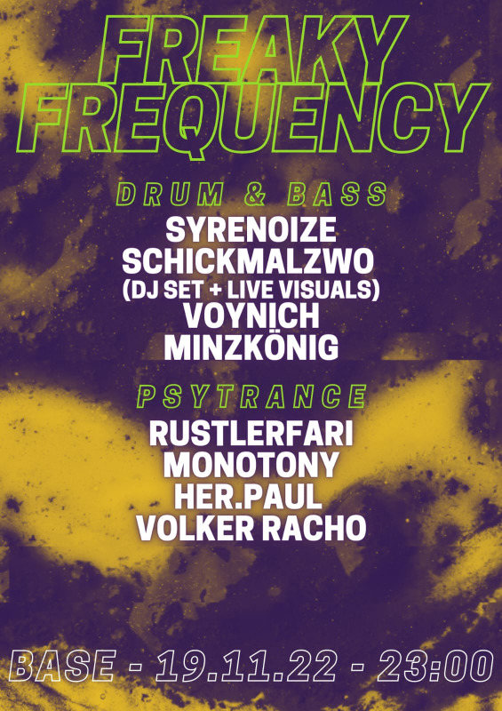 freaky frequency · 19 Nov '22, 23:00