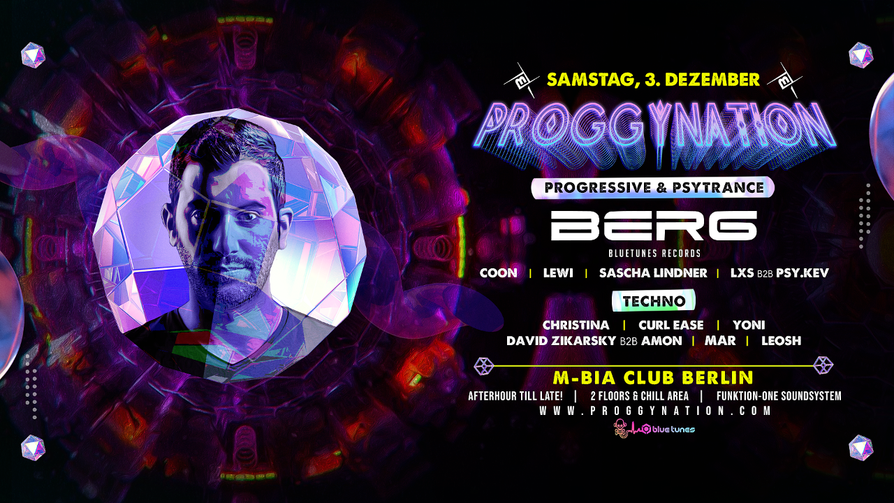 Proggynation w/ Berg · 3 Dec '22, 23:00