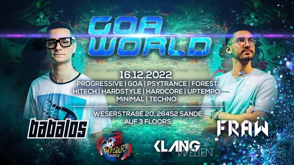 Goa World | Babalos & Fraw | 3 Floors · 16 Dec 22, 22:00