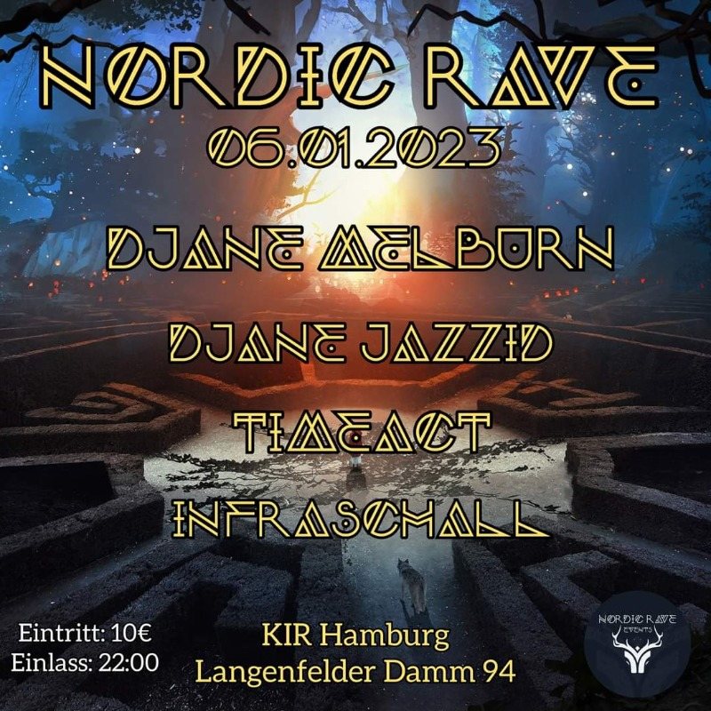 NORDIC RAVE: First Rave 2023 · 6 Jan 23, 22:00
