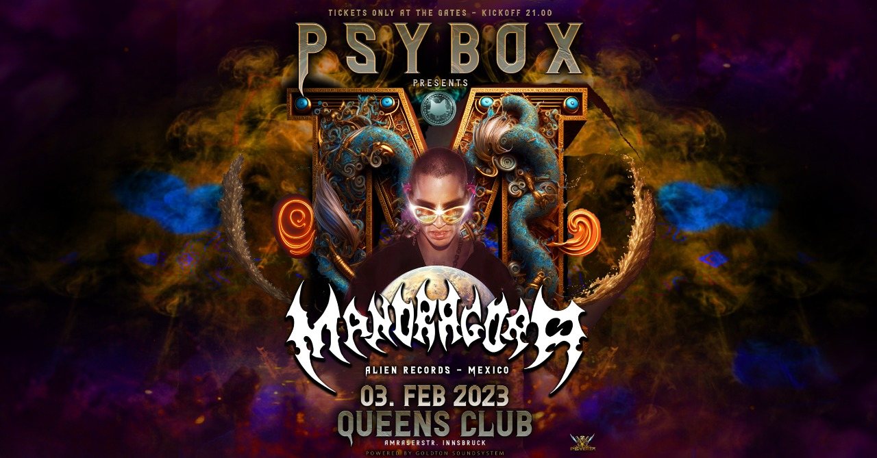 PSYBOX pres. MANDRAGORA *live · 3 Feb 23, 21:00