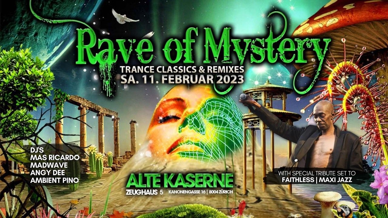 Rave of Mystery - A Tribute to Faithless · 11 Feb 23, 23:00