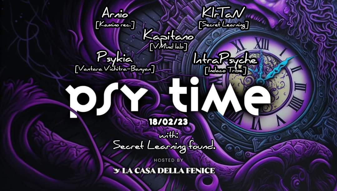PsyTime#2 ft. SecretLearning 👹🤖🤡 ..::Carnival PARTY::.. 💀🥳🥸 · 18 Feb 23, 22:30