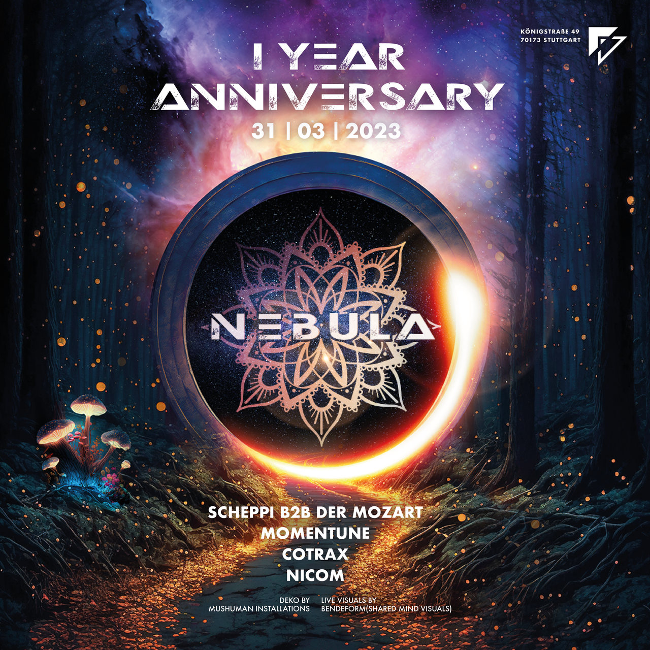NEBULA 1 YEAR ANNIVERSARY · 31 Mar 23, 23:00