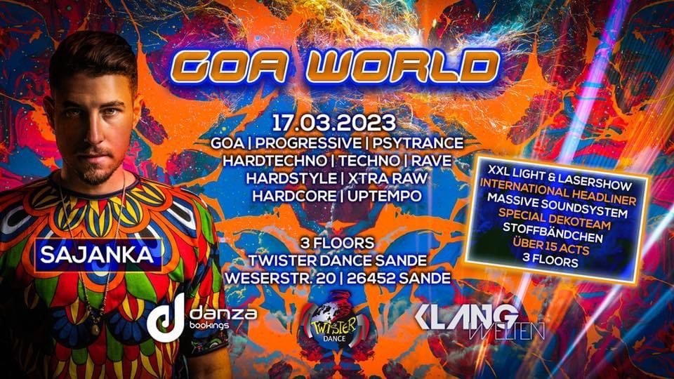 Goa World | Sajanka Live | 3 Floors · 17 Mar 23, 22:00