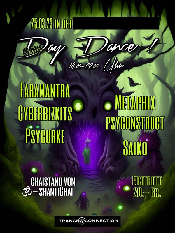 Dark Daydance · 25 Mar 23, 14:00
