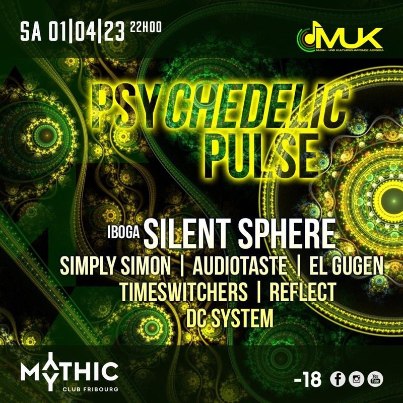 PSYCHEDELIC PULSE · 1 Apr 23, 22:00