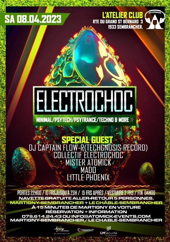 Electrochoc Special Paques. · 8 Apr 23, 22:00