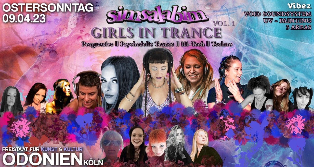 SIMSALABIM // GIRLS IN TRANCE - first Edition // int. Line Up // MAGIC EASTER GA · 9 Apr 23, 23:00